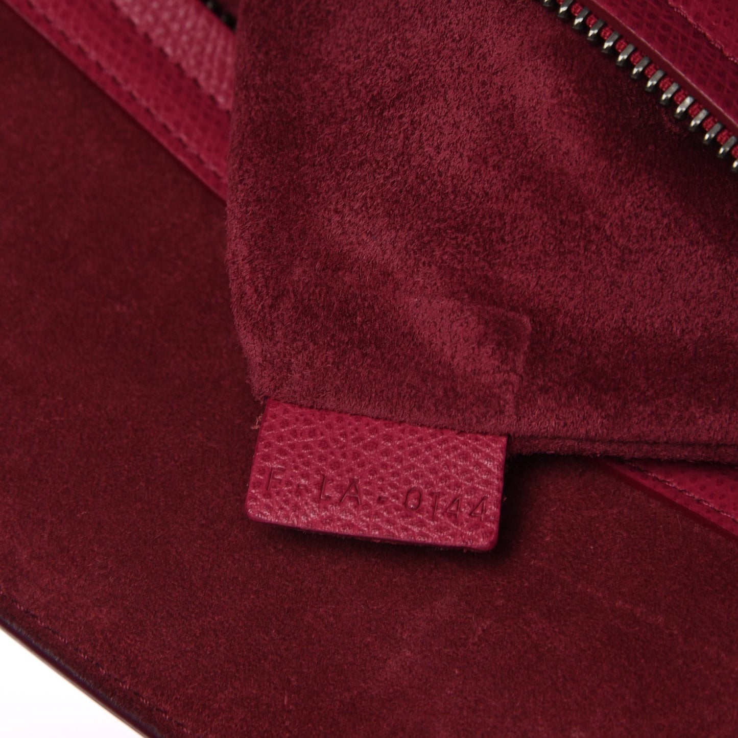 Grained Calfskin Medium Phantom Luggage Fuchsia
