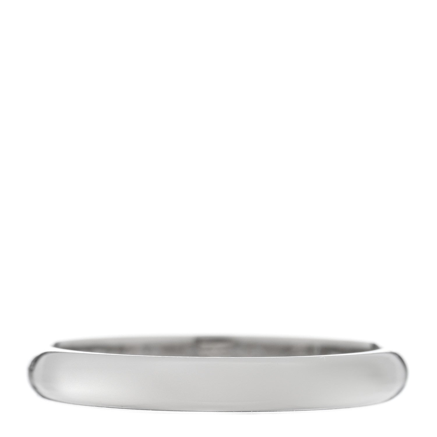 Cartier Platinum Diamond 2.6mm 1895 Wedding Band Ring 49 4.75 3 of 4