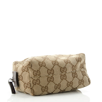 Gucci Monogram Small Balthus Cosmetic Case Beige Ebony Cocoa 4 of 8