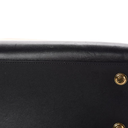 Louis Vuitton Calfskin City Steamer MM Black Creme Bourgogne 17 of 20