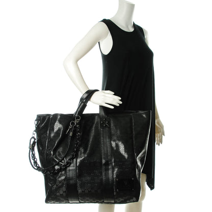 Gucci Imprime Monogram Large Carryall Tote Black 2 of 7