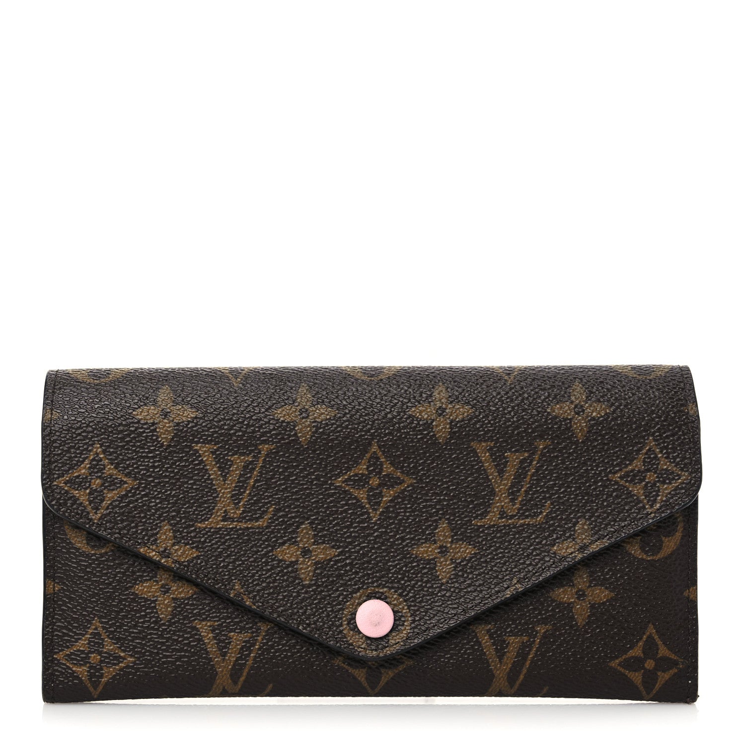 Louis Vuitton Monogram Josephine Wallet Rose Ballerine 1 of 7