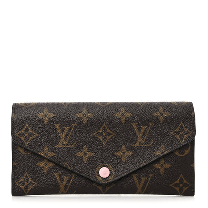 Louis Vuitton Monogram Josephine Wallet Rose Ballerine 1 of 7