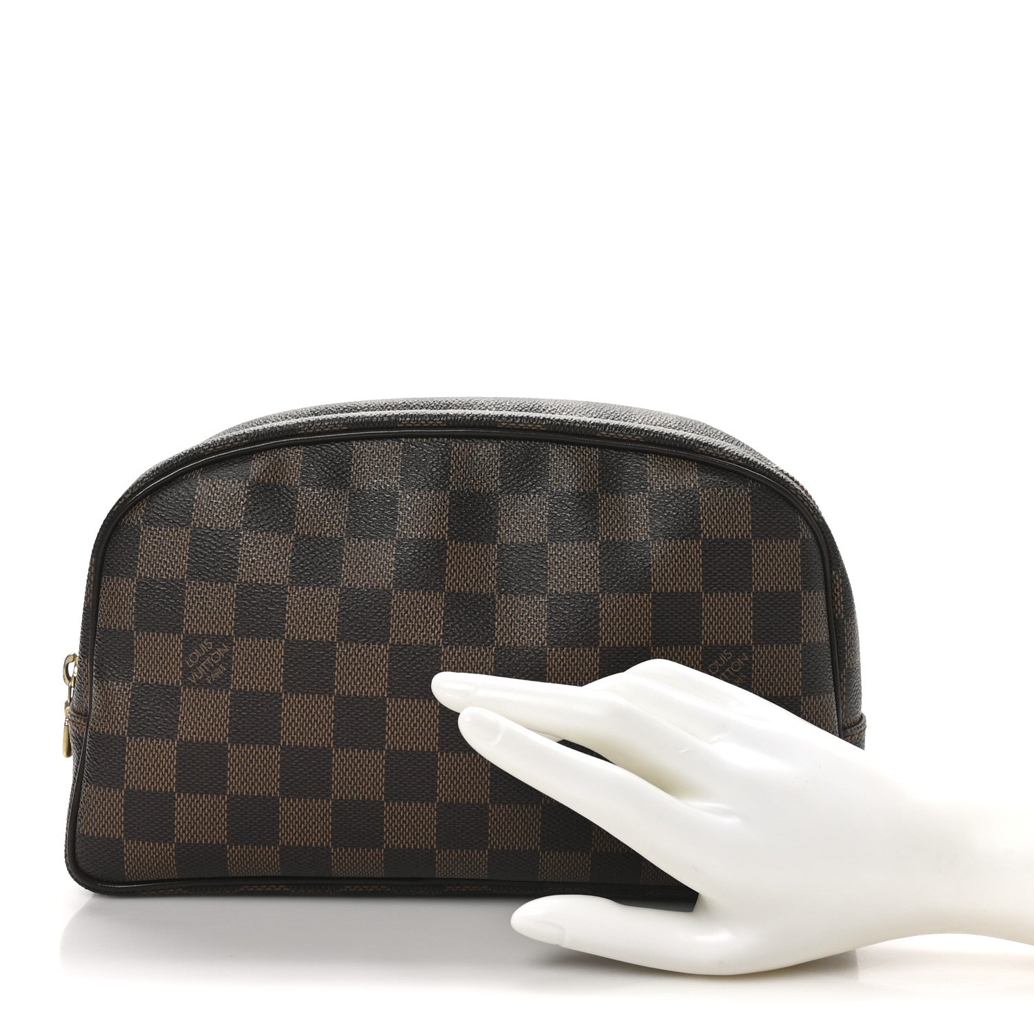Louis Vuitton Damier Ebene Toiletry Bag 25 2 of 9