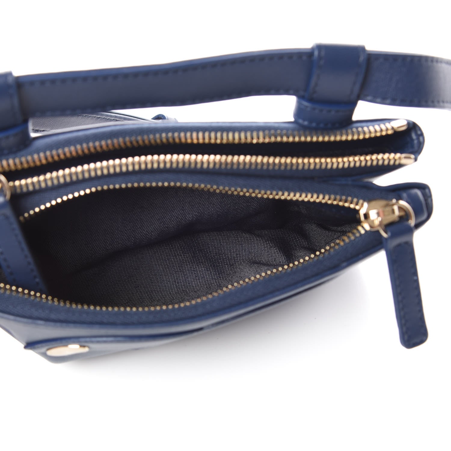 Chanel Lambskin CC Mania Waist Belt Bag Blue 5 of 10