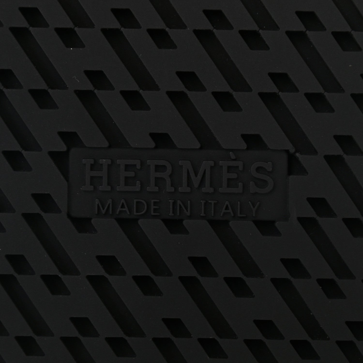 Hermes Calfskin Mens Chypre Sandals 45 Naturel Safari Black 6 of 15