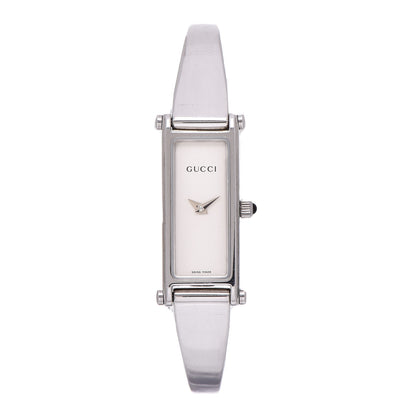 Gucci Stainless Steel 12mm 1500L Horsebit Quartz Watch 1 of 6