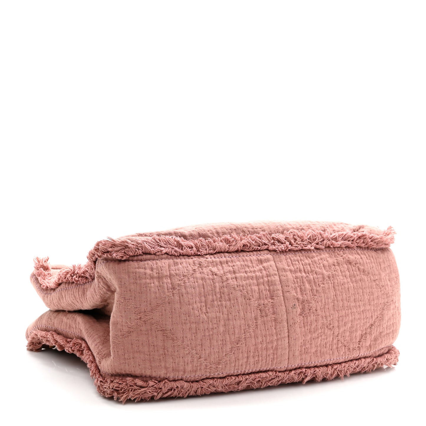 Canvas Large Double Face Shopping Tote Dark Pink