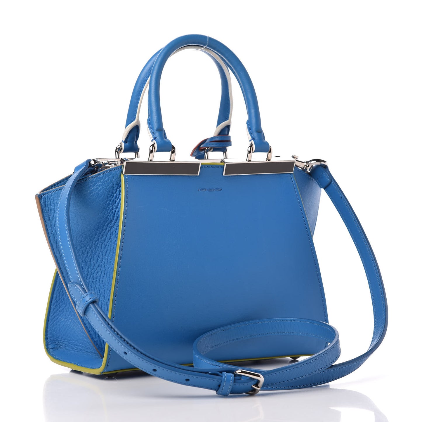 Vitello Dolce Mini 3jours Tote Blue Royal