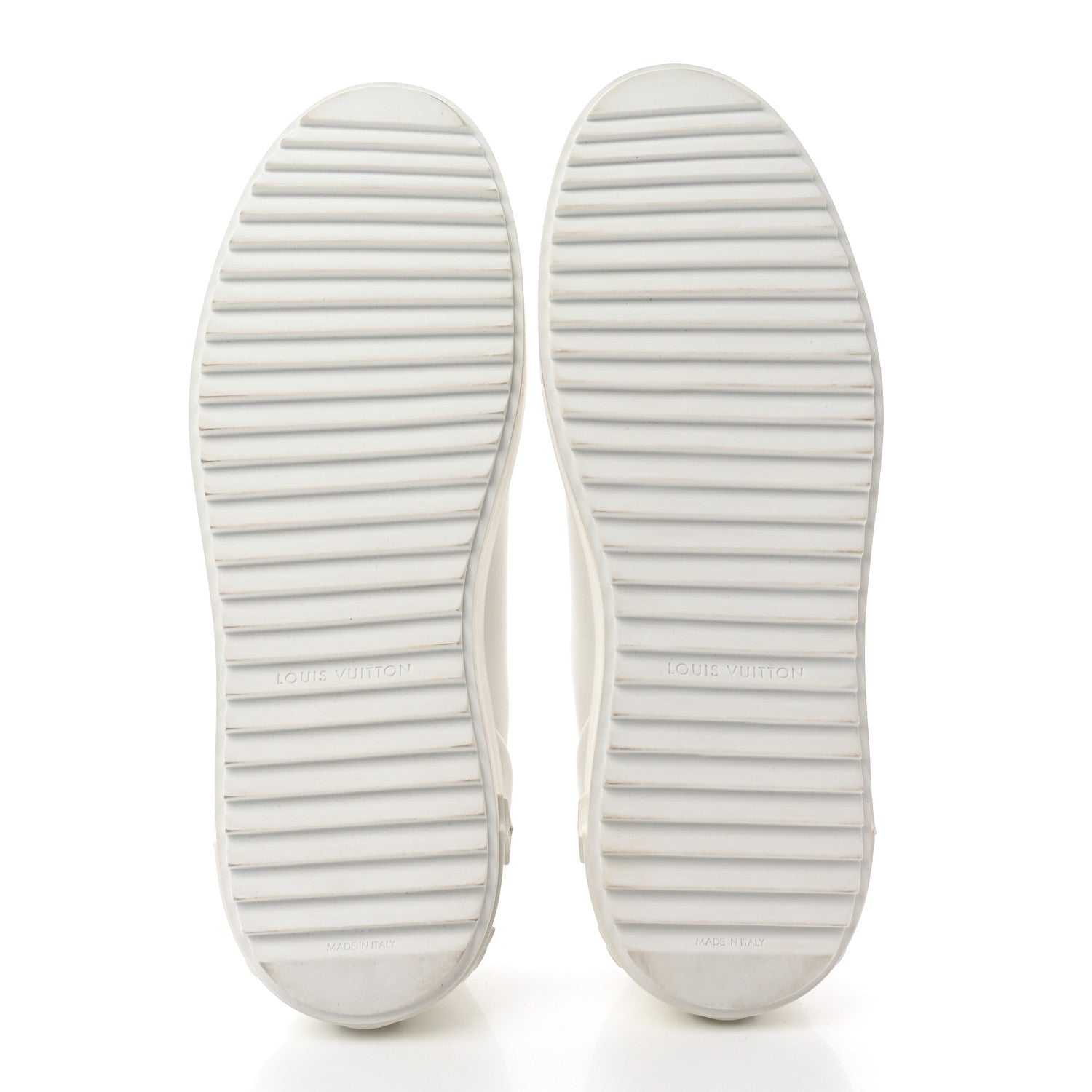 Louis Vuitton Calfskin Time Out New Wave Sneakers 40 White 5 of 11