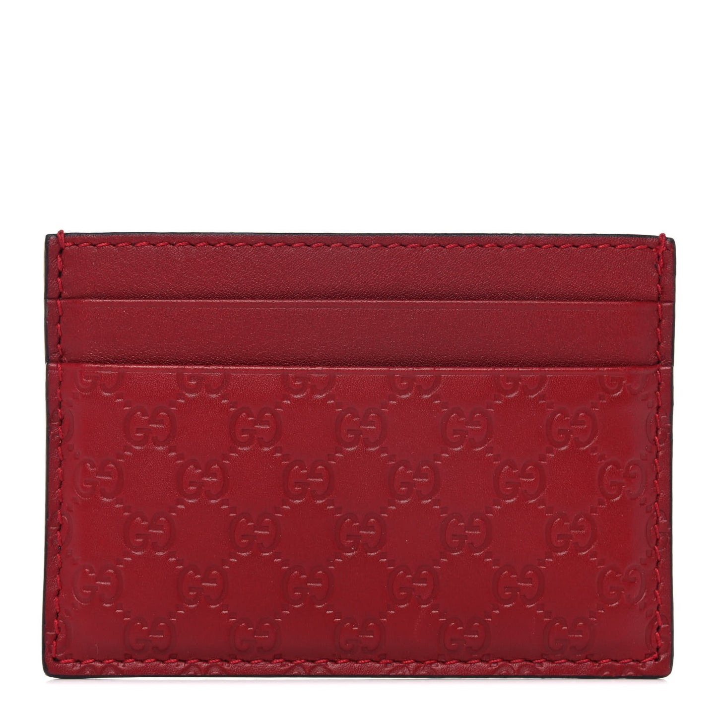 Microguccissima Card Holder Red