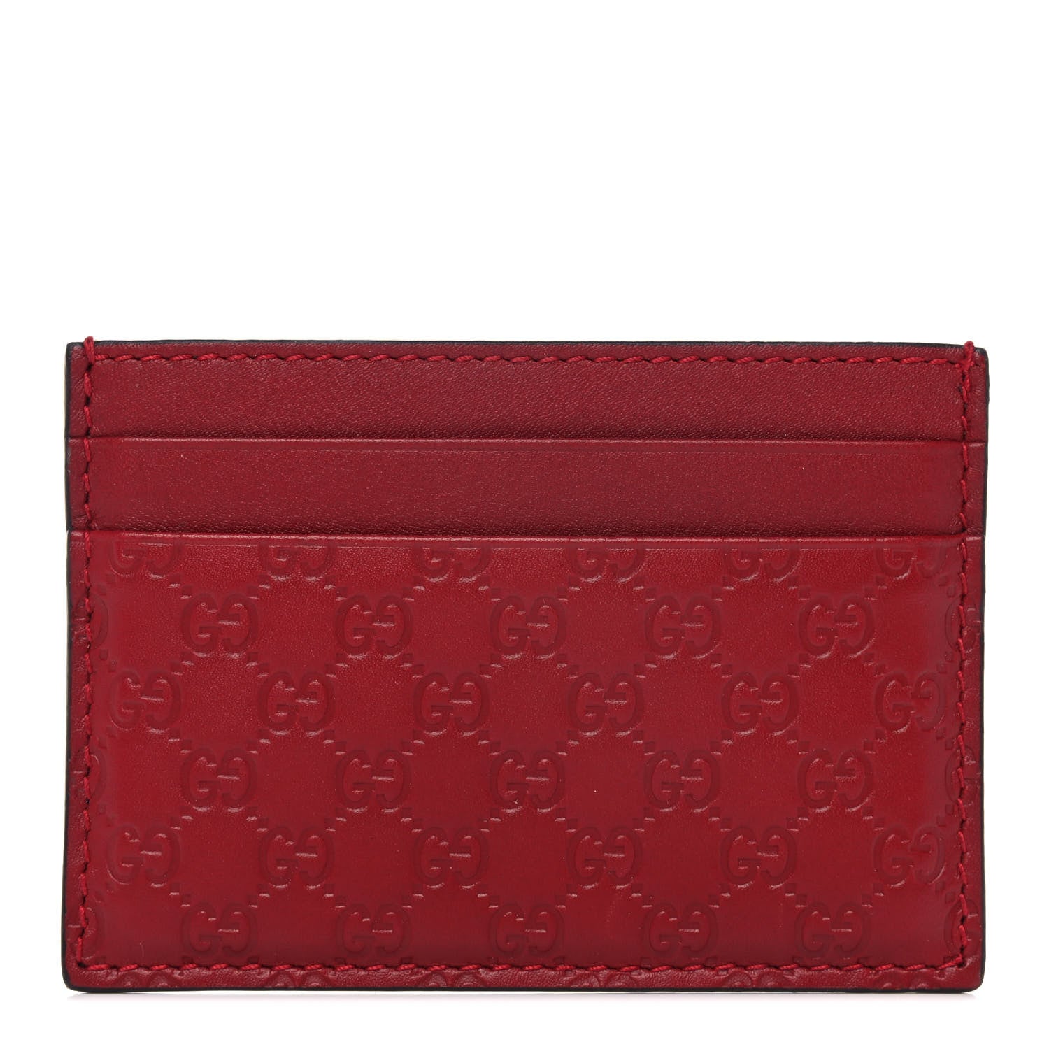 Gucci Microguccissima Card Holder Red 1 of 7