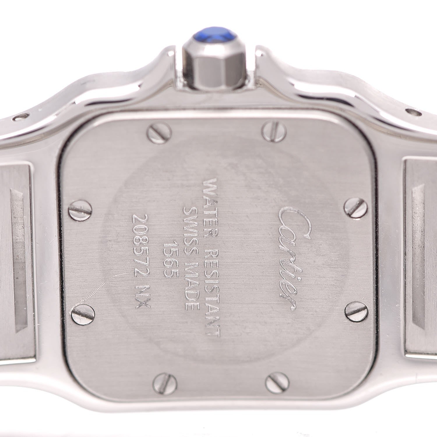 Cartier Stainless Steel 24mm Santos de Galbee Quartz Watch 6 of 10