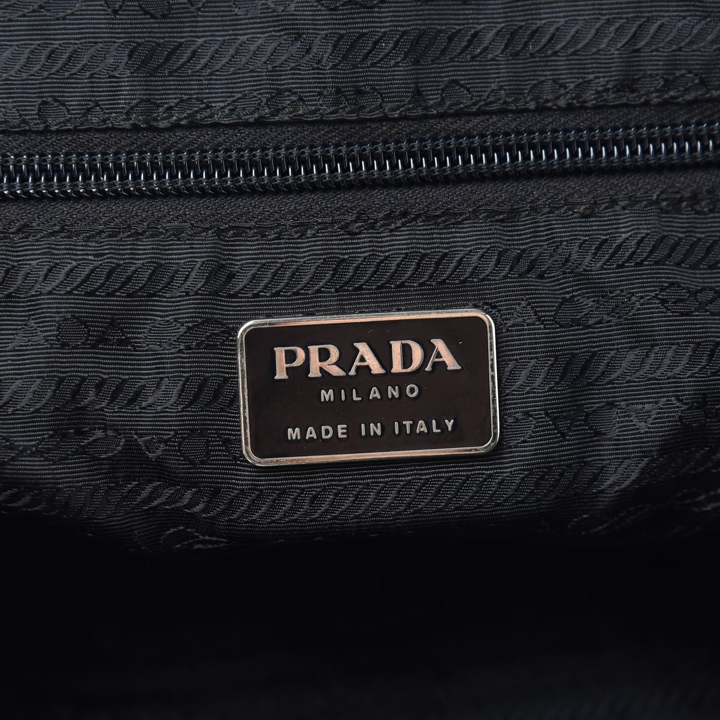 Nylon Vela Tote Black