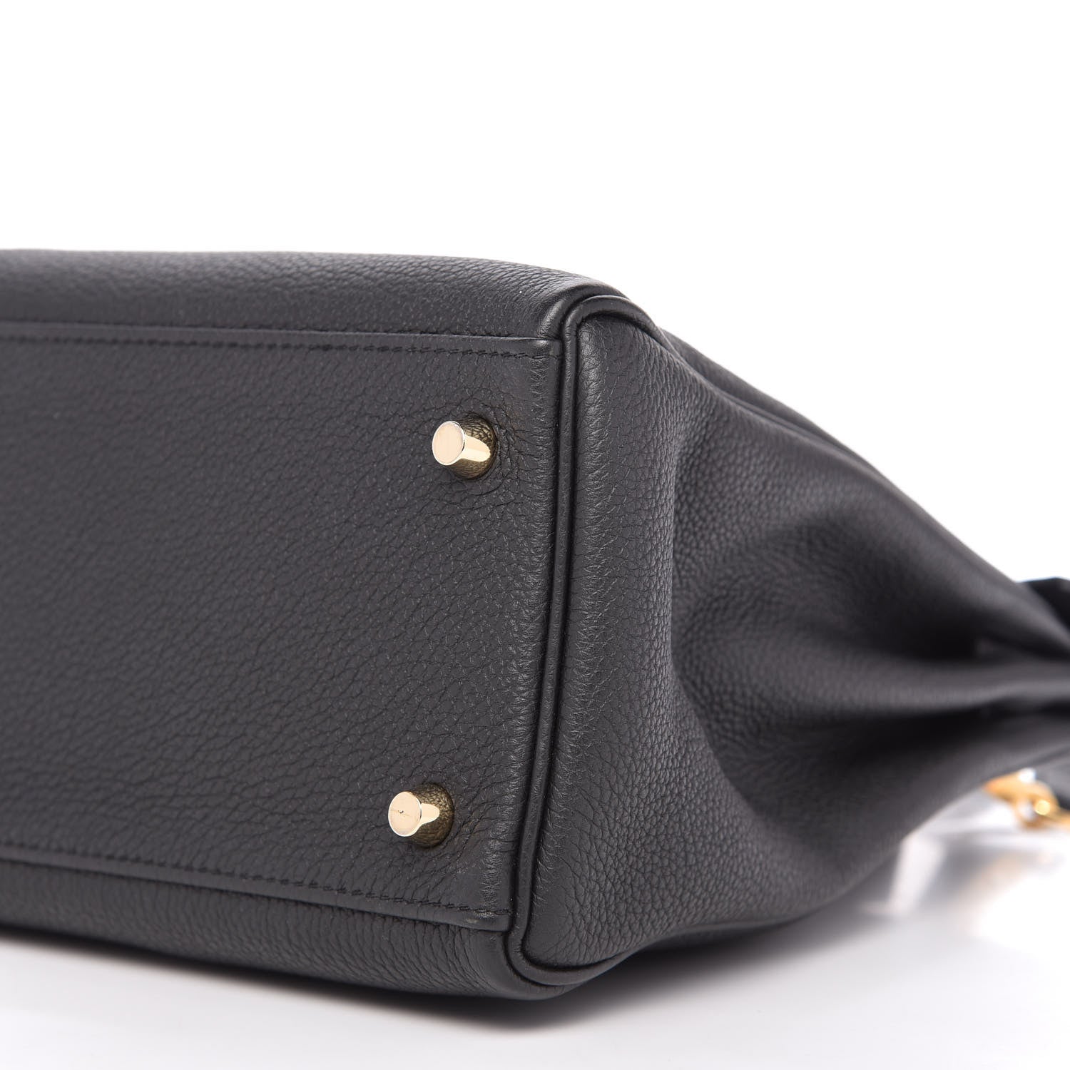 Hermes Togo Kelly Retourne 32 Black 8 of 10