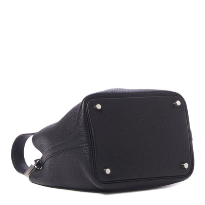 Hermes Taurillon Clemence Picotin Lock 18 PM Black 4 of 9