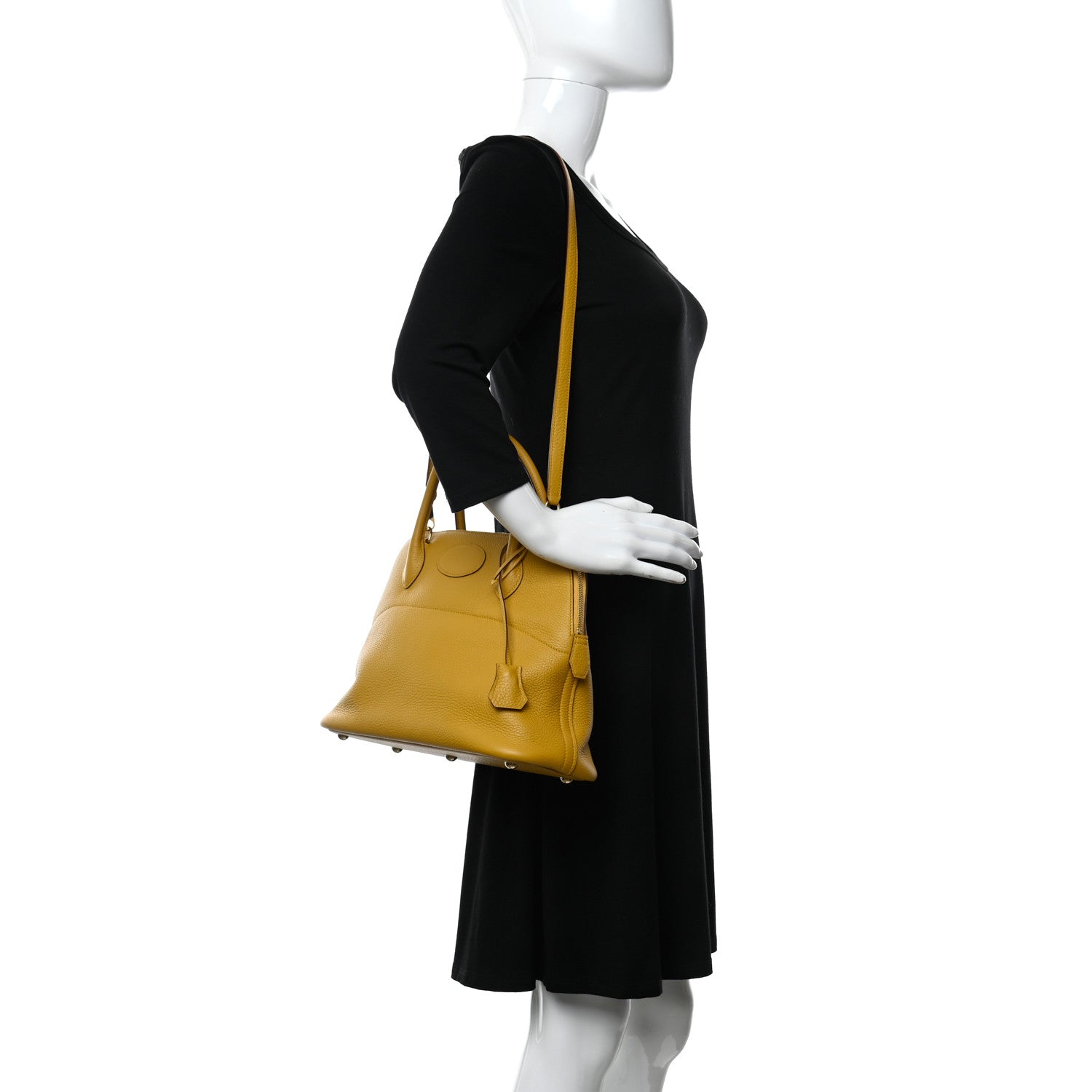 Hermes Taurillon Clemence Bolide 31 Jaune Ambre 2 of 10