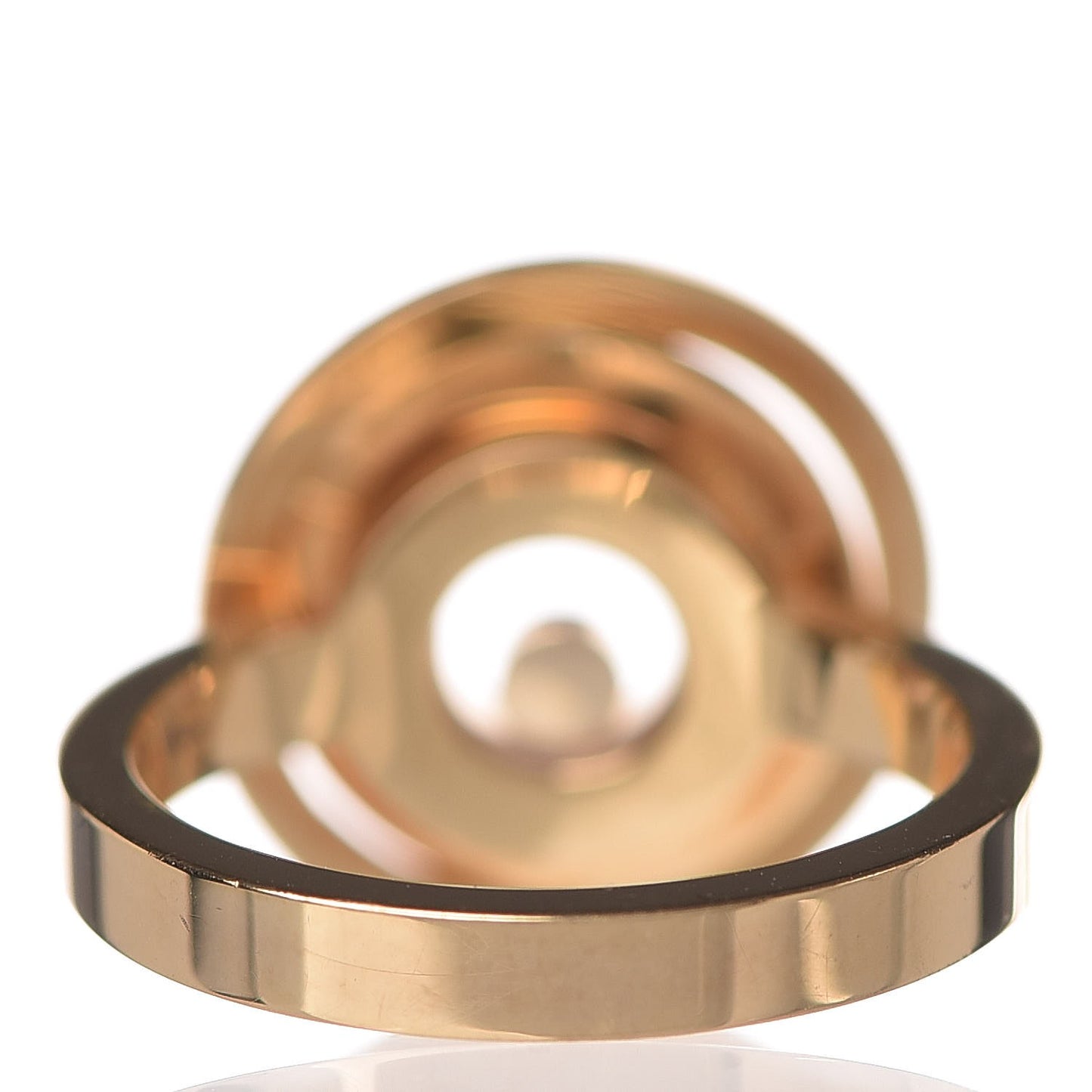 18K Yellow Gold Diamond Happy Spirit Ring 50 5.25