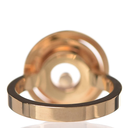 Chopard 18K Yellow Gold Diamond Happy Spirit Ring 50 5.25 4 of 9