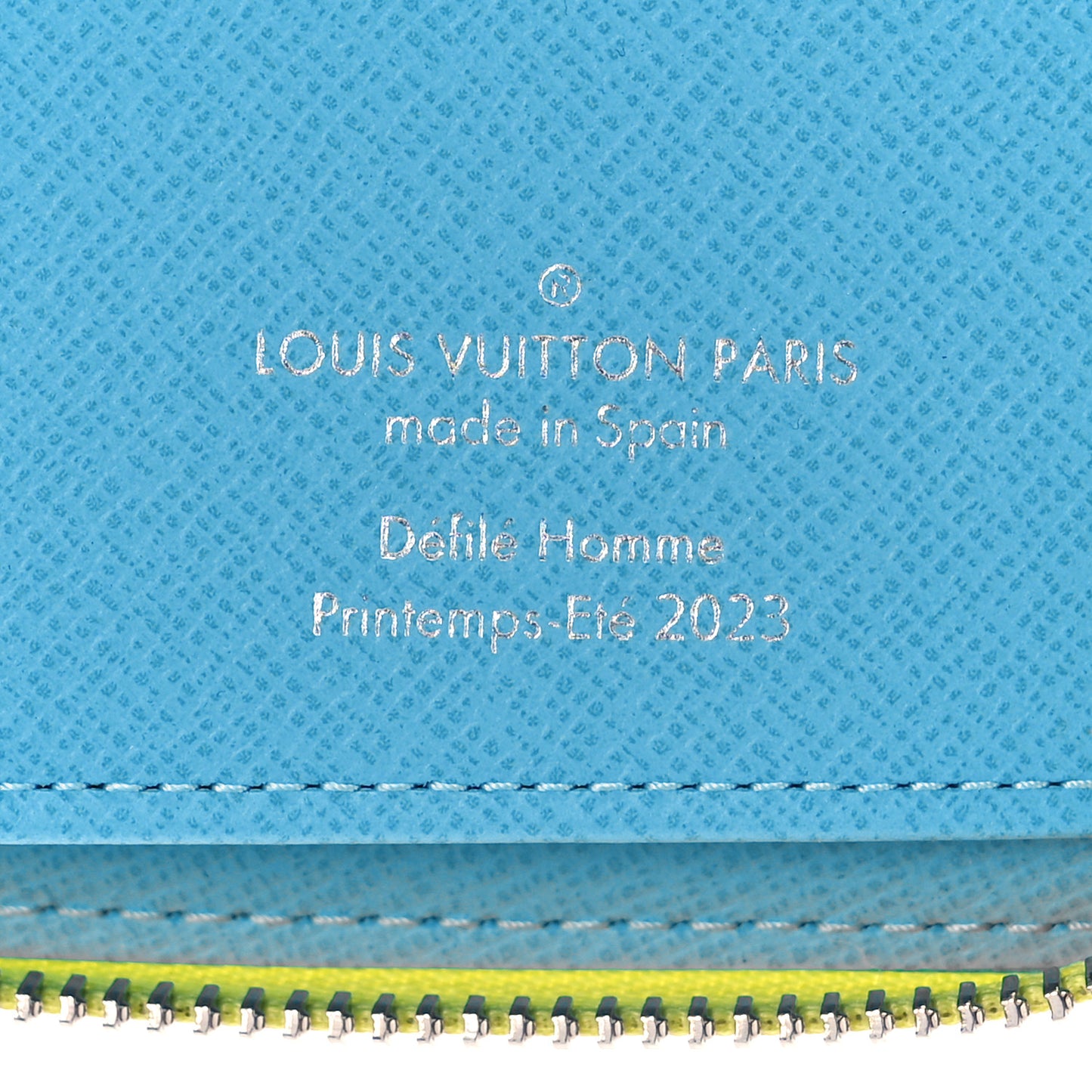 Monogram Playground Zippy Vertical Wallet Lime