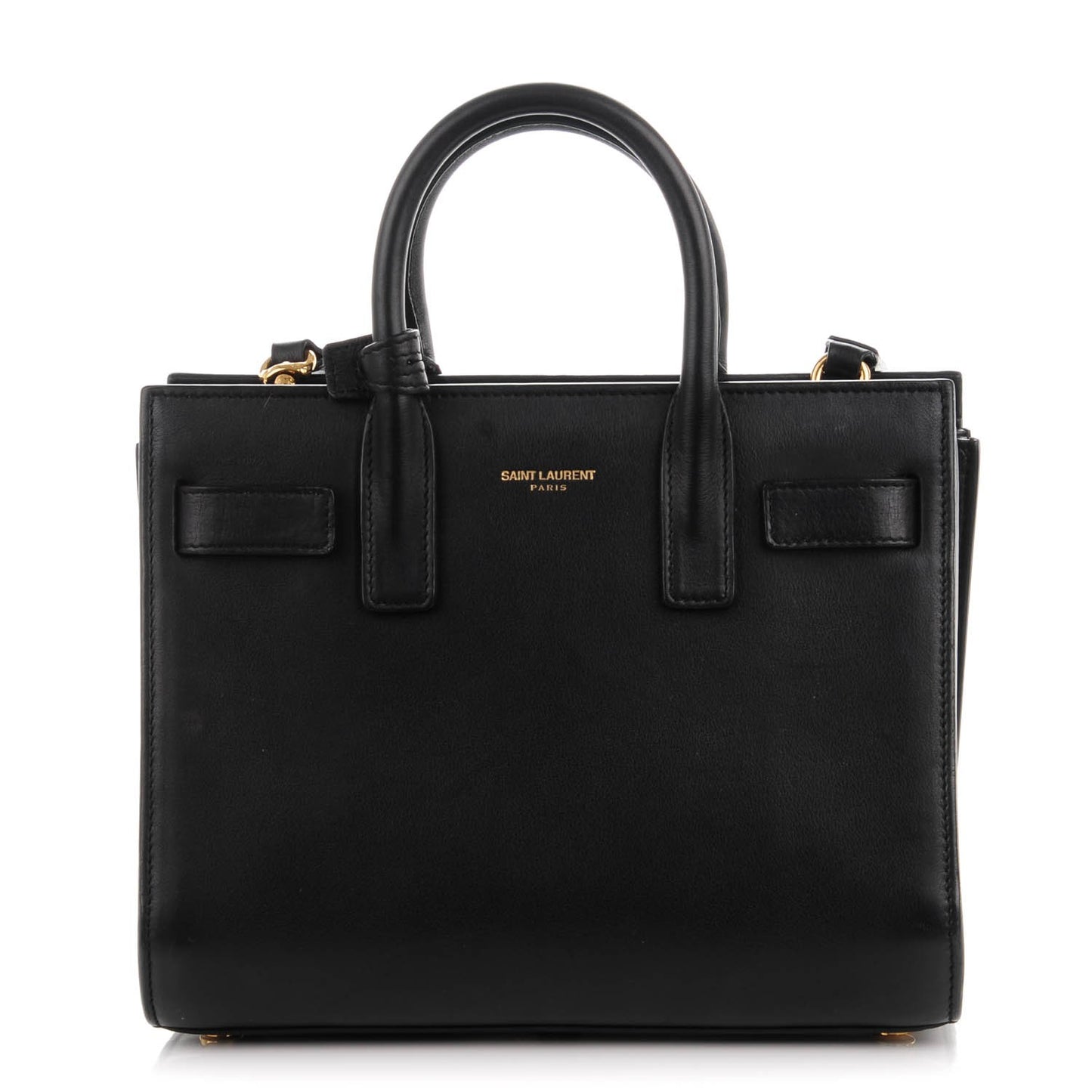 Calfskin Nano Sac De Jour Black