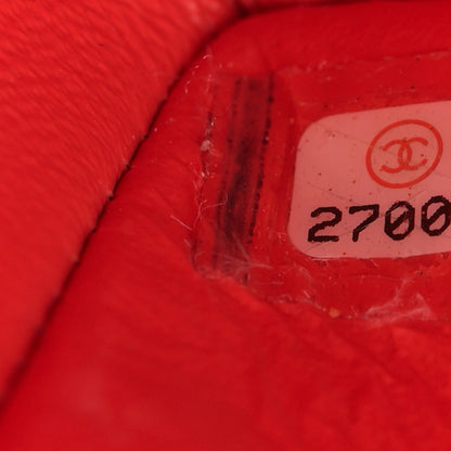 Chanel Lambskin Quilted Mini Rectangular Flap Red 7 of 11