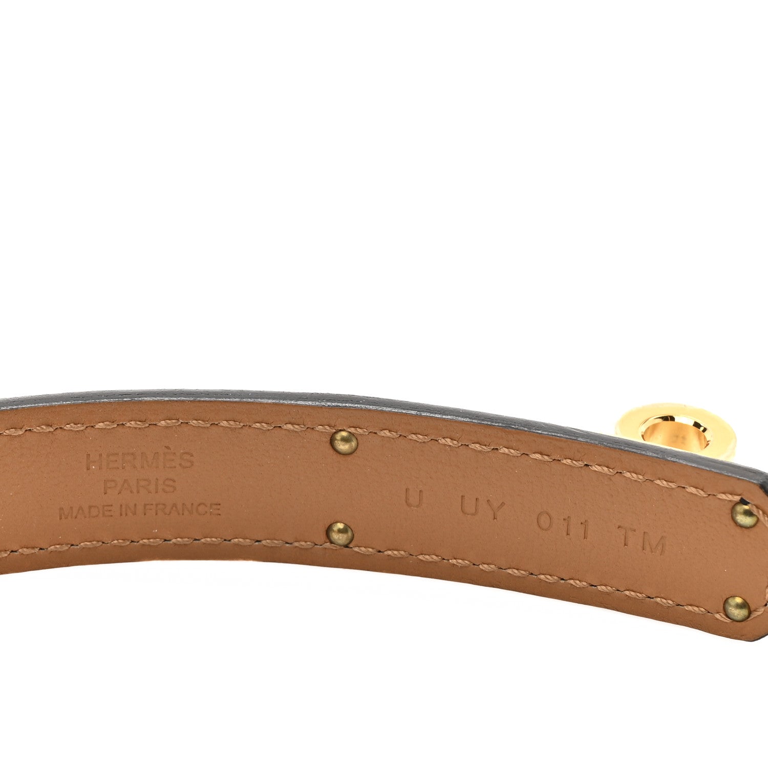 Hermes Epsom Kelly Belt Black 3 of 3