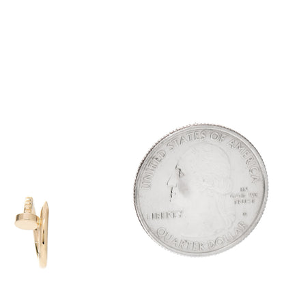 Cartier 18K Yellow Gold Juste Un Clou Single Hoop Earring 2 of 4