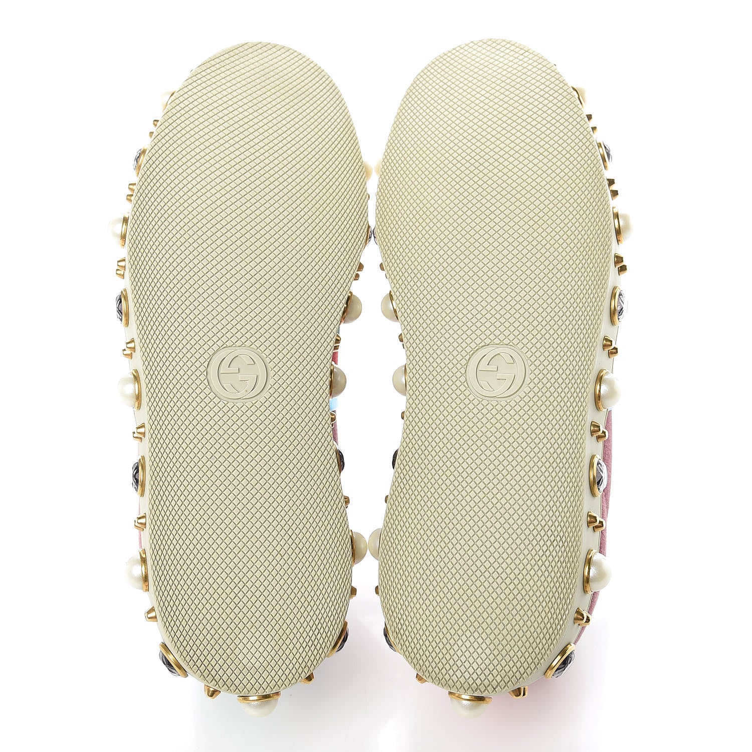 Gucci Velvet Ayers Web Faux Pearl Embellished Womens New Ace Sneakers 35.5 Tibet Red 5 of 11