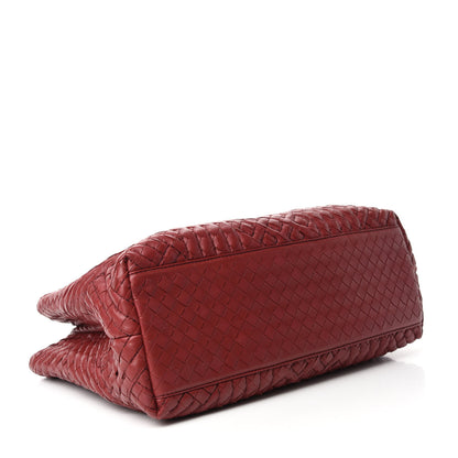 Bottega Veneta Nappa Intrecciato Medium Tote Red 4 of 11