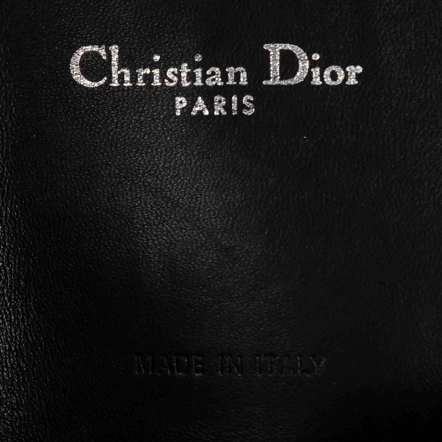 Lambskin Cannage Medium Miss Dior Flap Black