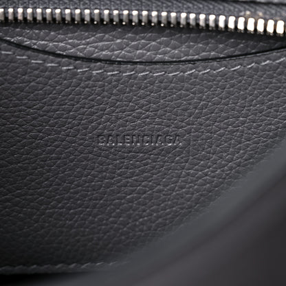 Balenciaga Grained Calfskin Neo Classic Silver Hardware Mini City Dark Grey 6 of 10