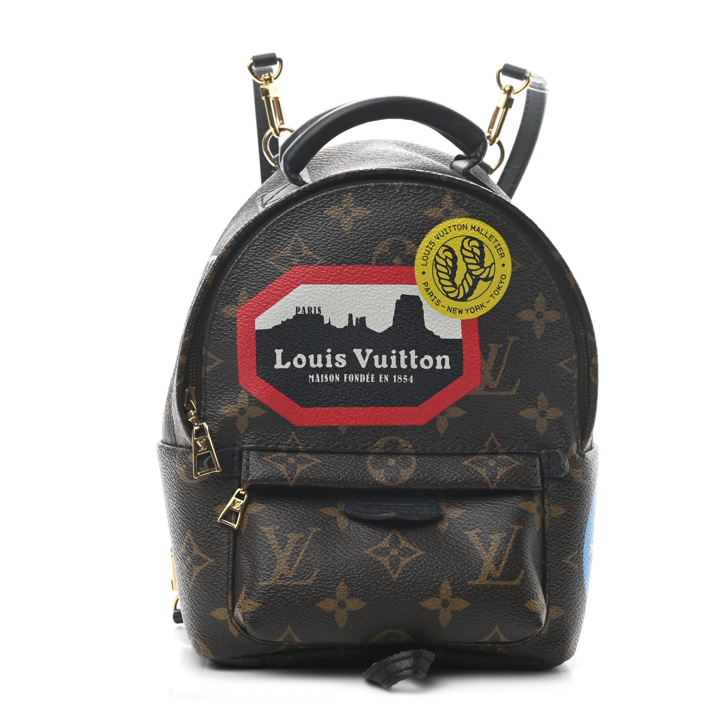 Monogram World Tour Palm Springs Backpack Mini