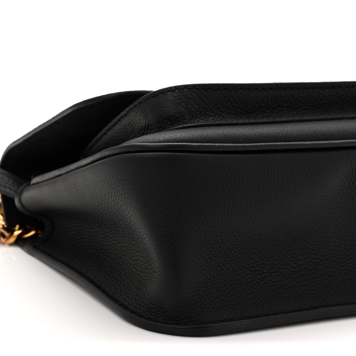 Louis Vuitton Grained Calfskin Lockme Chain Bag PM Black 8 of 10