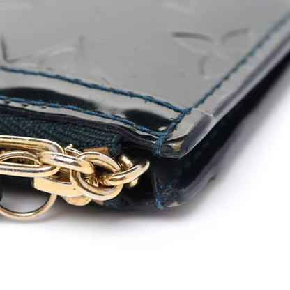 Louis Vuitton Vernis Key Pouch Blue Nuit 8 of 11
