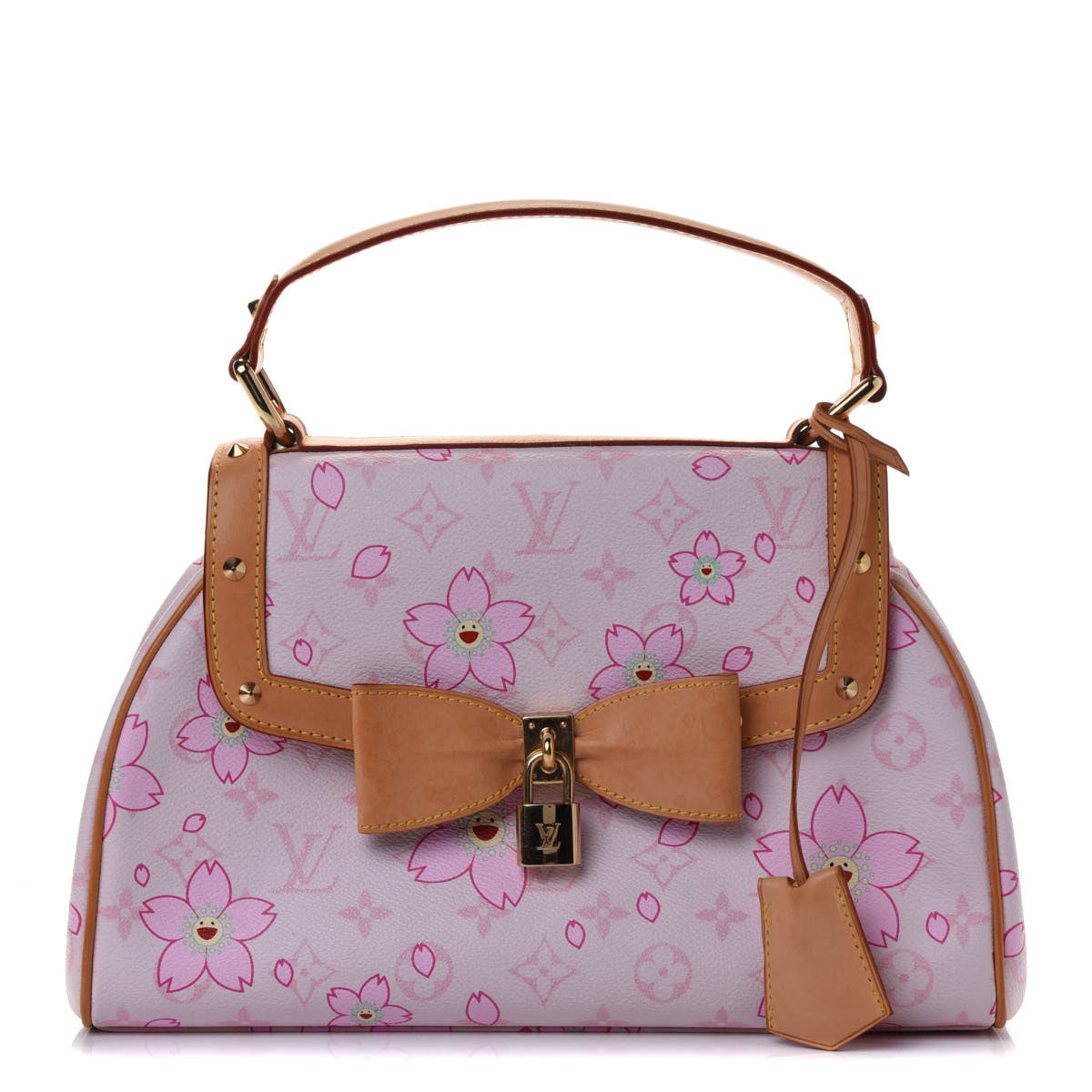 Monogram Cherry Blossom Sac Retro Pink