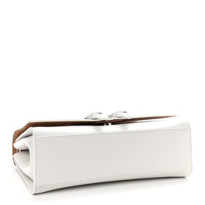 Alaia Calfskin Laser Cut Bellechasse 29 Top Handle Bag White 4 of 11