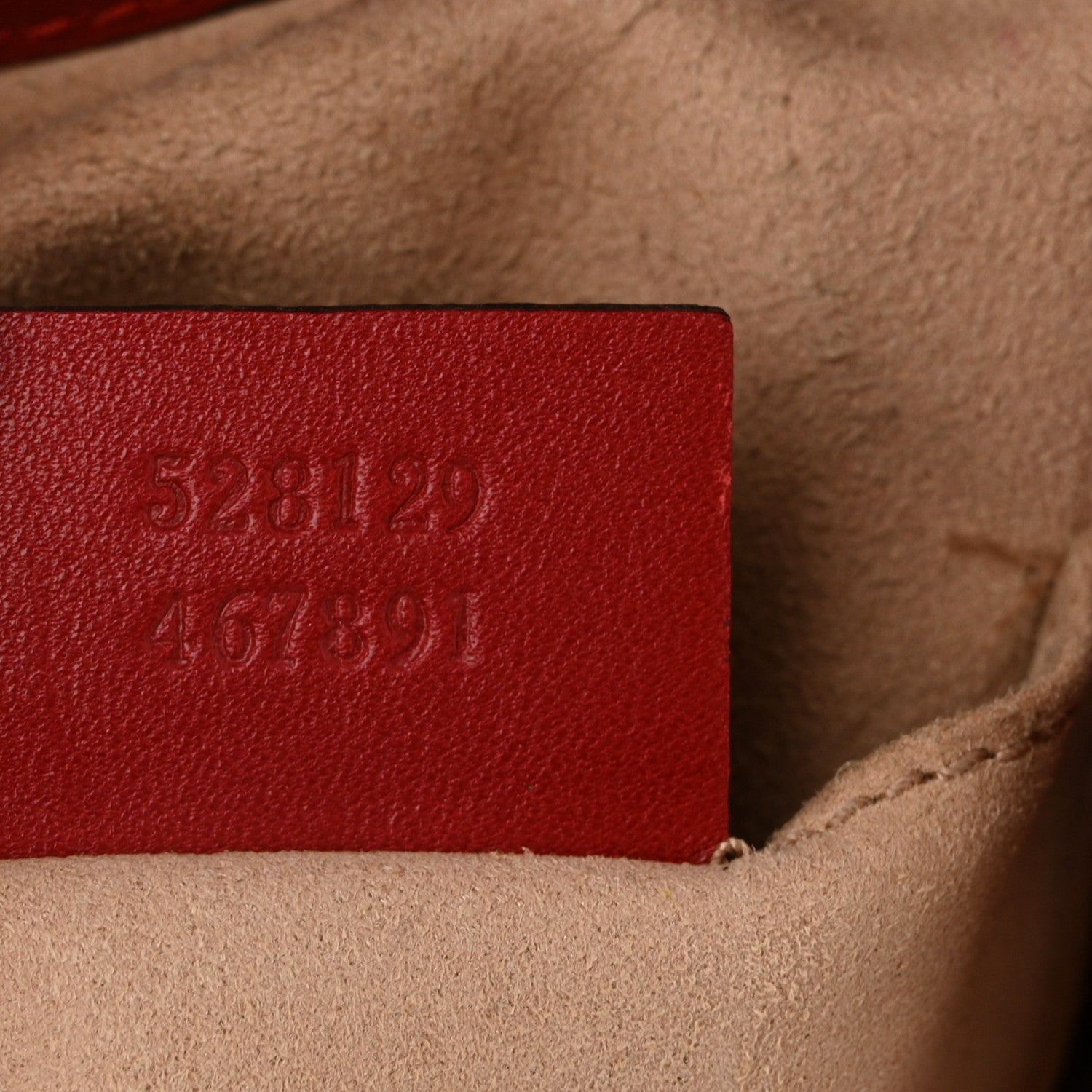 Gucci Calfskin Matelasse GG Marmont Flap Backpack Hibiscus Red 6 of 10