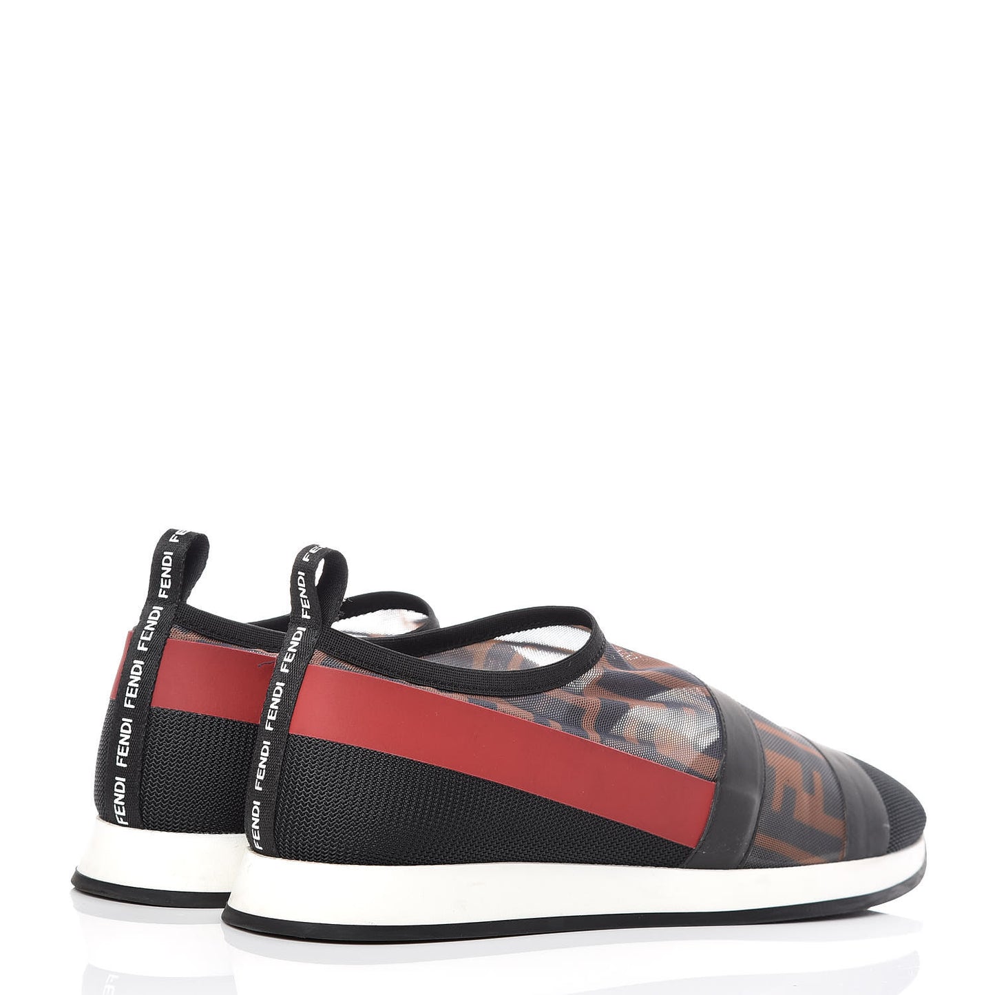 Technical Mesh FF Sneakers 38 Tobacco Red
