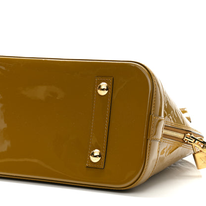 Louis Vuitton Vernis Alma PM Vert Olive 9 of 11
