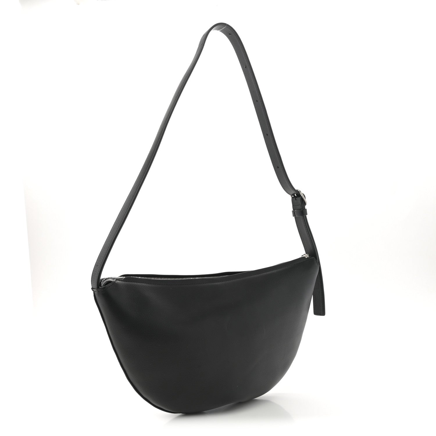 The Row Finely Grained calfskin Calfskin Jouvette Bag Black 3 of 9