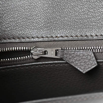 Hermes Togo Birkin 25 Etain 16 of 33