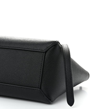 Celine Grained Calfskin Nano Belt Bag Black 9 of 10