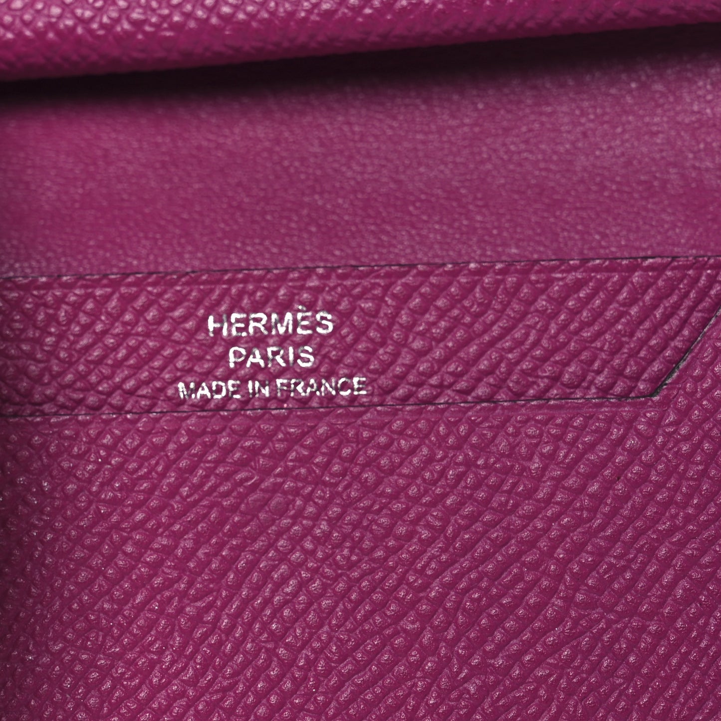 Epsom Mini Bearn Wallet Rose Pourpre