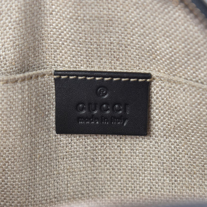 Gucci Calfskin Web Small Webby Bee Shoulder Bag Black 6 of 10