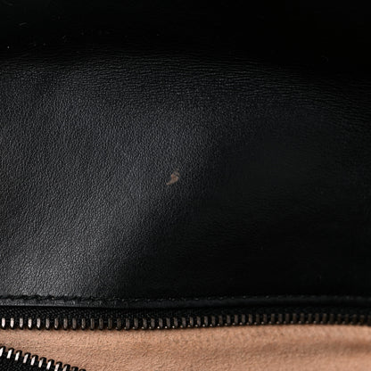 Gucci Calfskin Matelasse Small GG Marmont Shoulder Bag Black 13 of 17