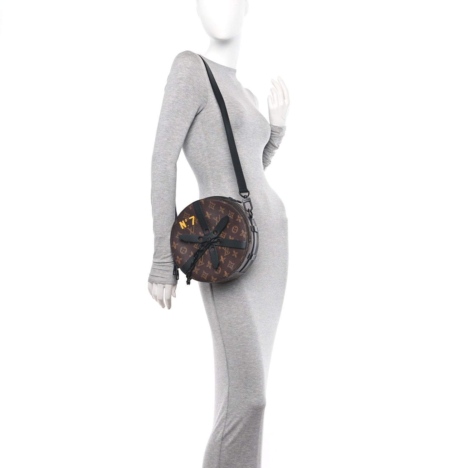 Louis Vuitton Monogram N°7 Wheel Box 2 of 9