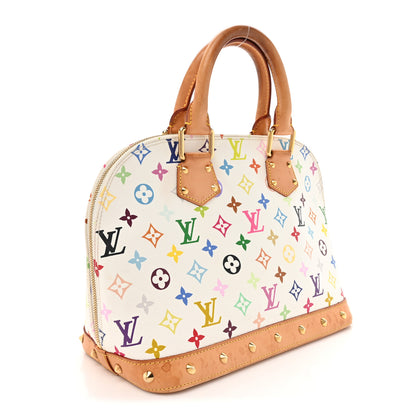 Louis Vuitton Monogram Multicolor Alma PM White 3 of 20