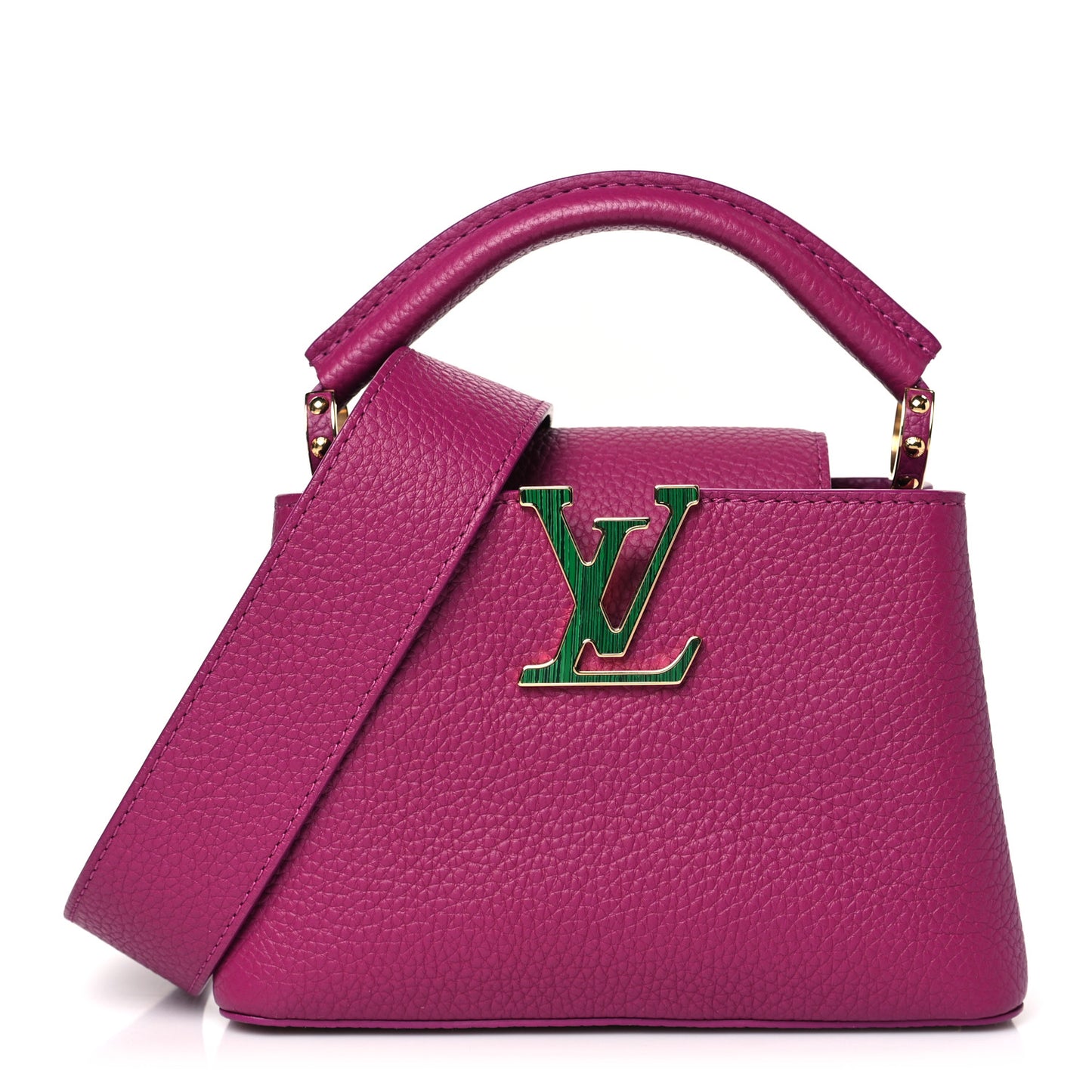 Taurillon Mini Capucines Purple