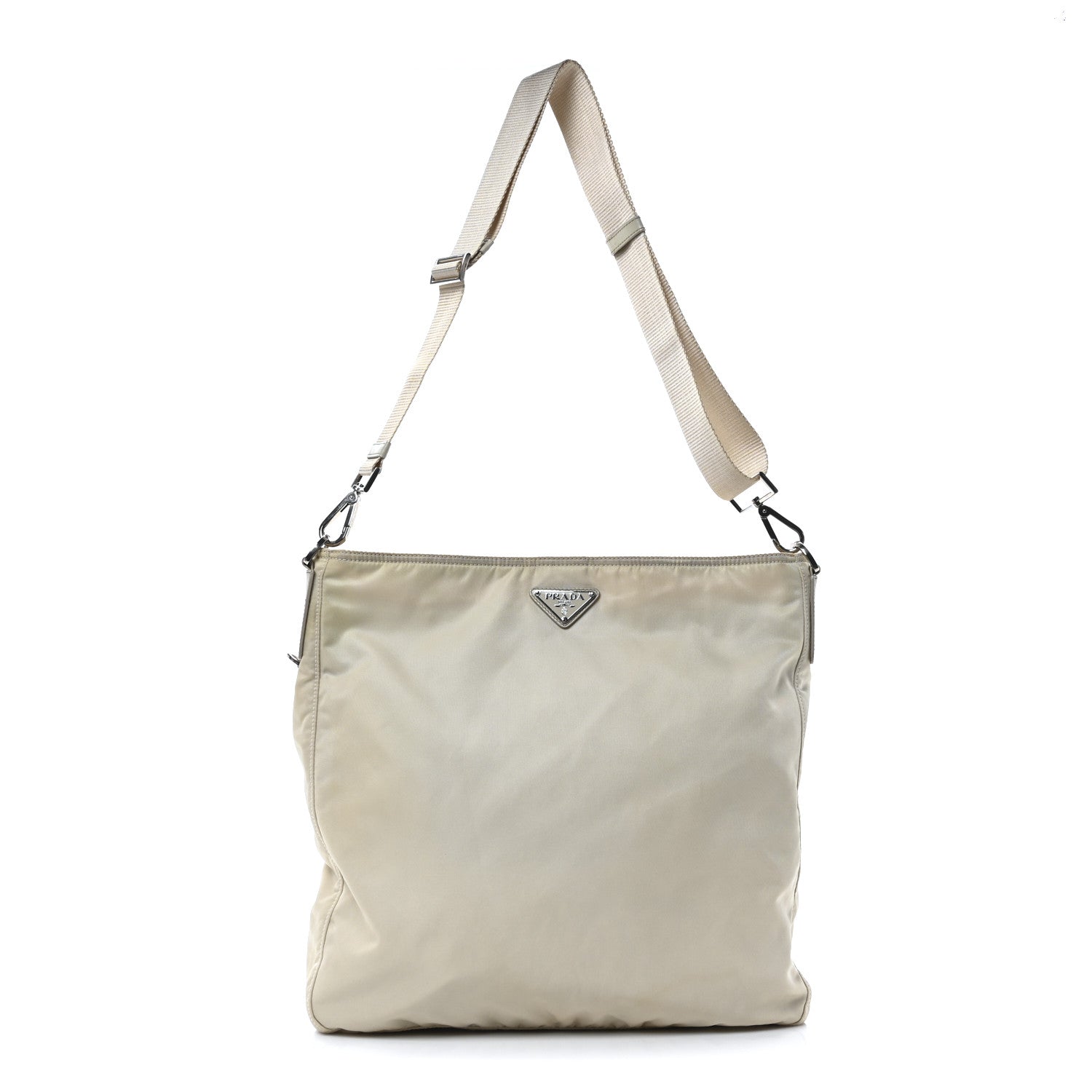 Prada Tessuto Nylon Messenger Bag Deserto 1 of 10